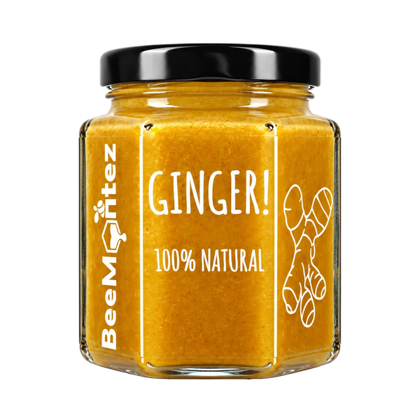 BeeMontez Ginger crèmige honing met gember en kurkuma