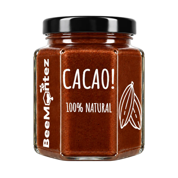 BeeMontez Cacao crèmige honing met cacao